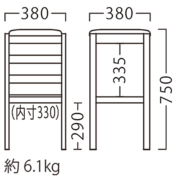 ホリゾースタンド　図面