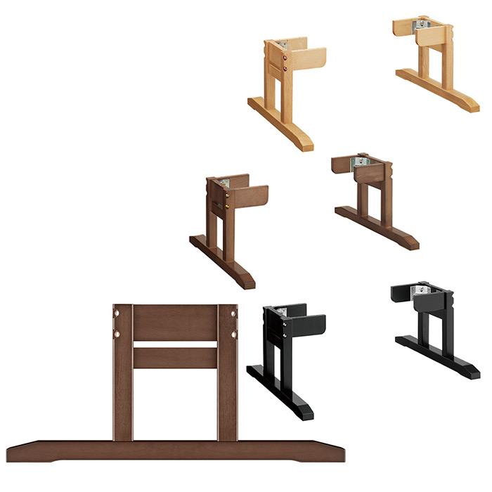 ZL座卓脚 D760～900用