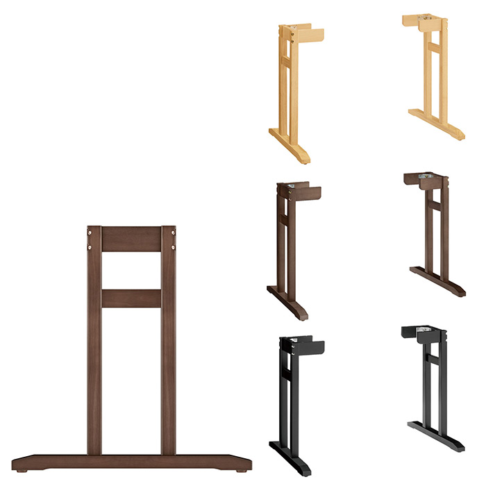 HL棚無テーブル脚 D760～900用