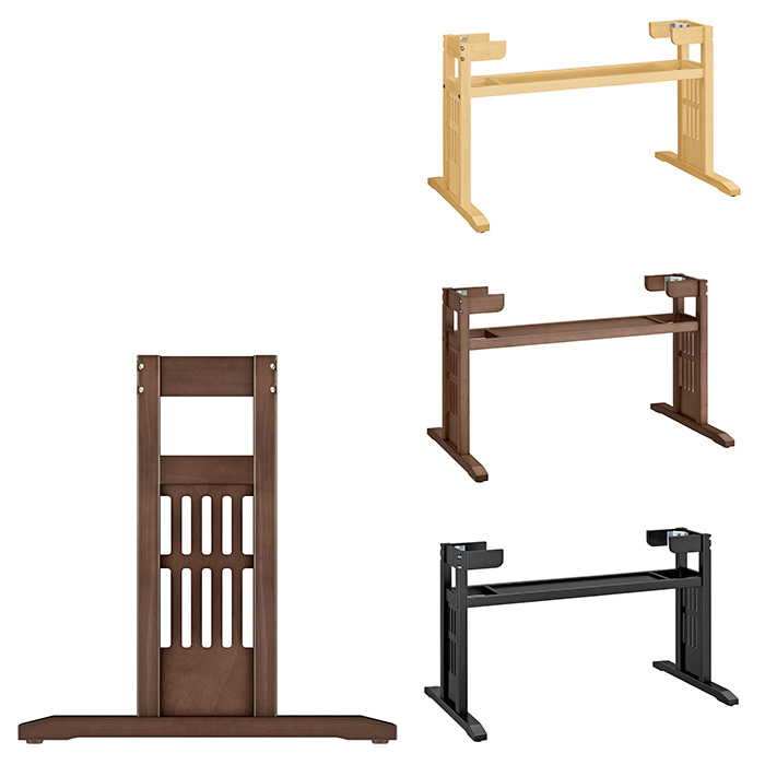 HJ棚付テーブル脚 D760～900用