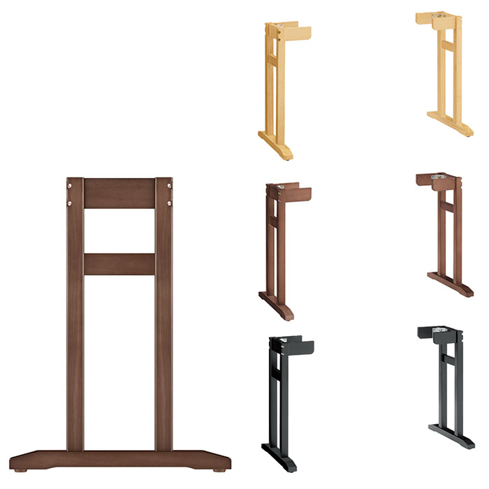 HL棚無テーブル脚 D600～750用