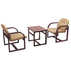 海舟 【広縁用椅子・テーブル三点セット】(11-571-4 / 11-572-4)