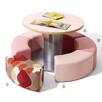 張地 ①参考張地②L-6571③L-6576④L-6583（Cランクレザー オールマイティー）