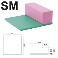 SM(ストレートブロック+マット) 張地：レザー・B-15(No.46,24)