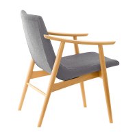 LO 5N 張材：布地・B-77（グレー）背面