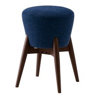 H 1N 張材：布地・D-19（コバルトブルー)