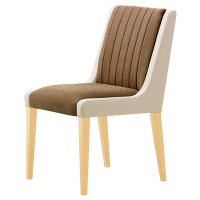 M 5N 張材：レザー・C-22（No.1）× 布地・D-19（ライトブラウン）