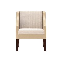 W 一人掛　1N、張地：レザーC-22(No.2)×布地D-19(ホワイト)