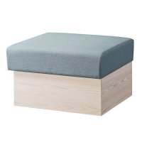 スツール W600 脚部WN 張地：D/レザー・フロワ7