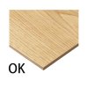 OK 天板：突板/オーク板目、面材：突板/オーク