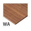 WA 天板：突板/ウォールナット板目、面材：突板/ウォールナット
