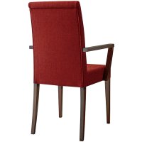 リーブルアームイスC  BR 張地：F/布・パールT-9297 背面