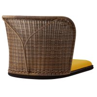 ダークブラウン　張地：布・ラボーナ・RB-06（A）背面