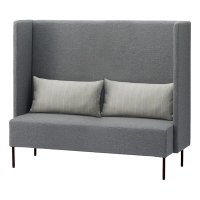 2P-2　フレーム：MDB(ツートン張) 張地：布・N.C. NC-126（Dランク） 背クッション：布・リボン RB-331