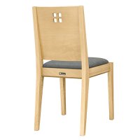 ナチュラルクリヤ　張地：Cランクレザー デニムⅡ UP-5378 背面