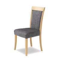 アームレスチェア 木部色：CL色 張地：スピリットAC UP5557（Eランク）