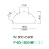 FHO-1890HR（W1800×D900）