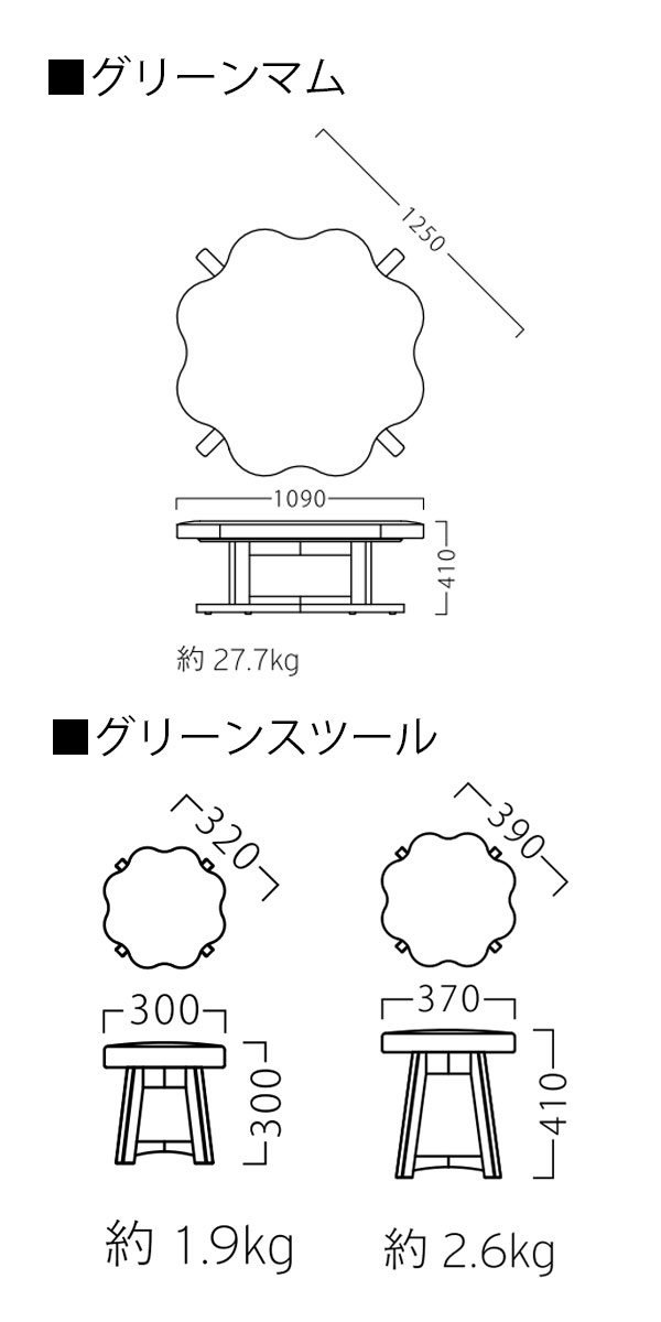 グリーンマム/グリーンスツール