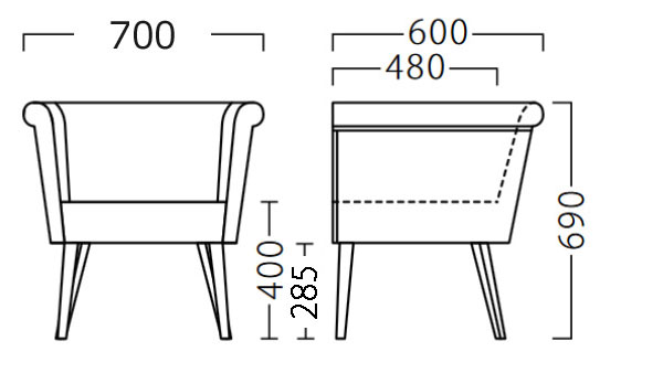 クオーレB 1P W700