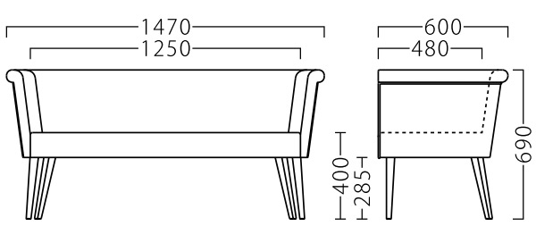 クオーレA 2P W1470