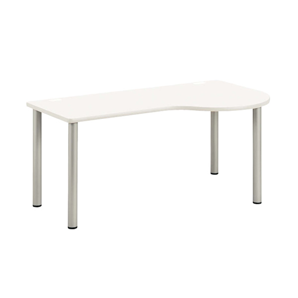 NSD-1690R（右ラウンド）天板：ホワイト