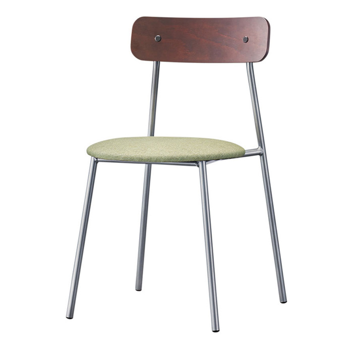 フレーム塗装色：AL、木部塗装色：BR、張地：C/レザー・フロア6