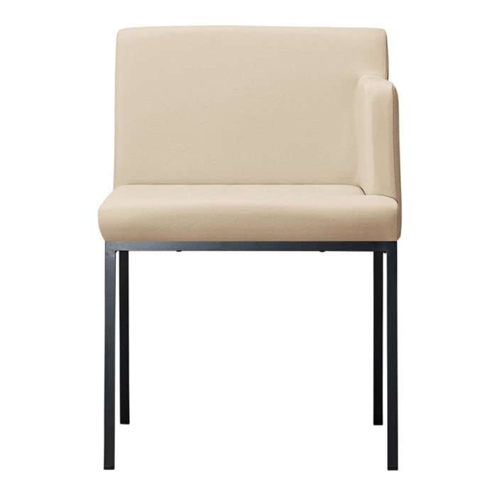 リニアム左アーム フレーム塗装色：BL、張地：C/レザー・ゼラファイト・プロL-6480