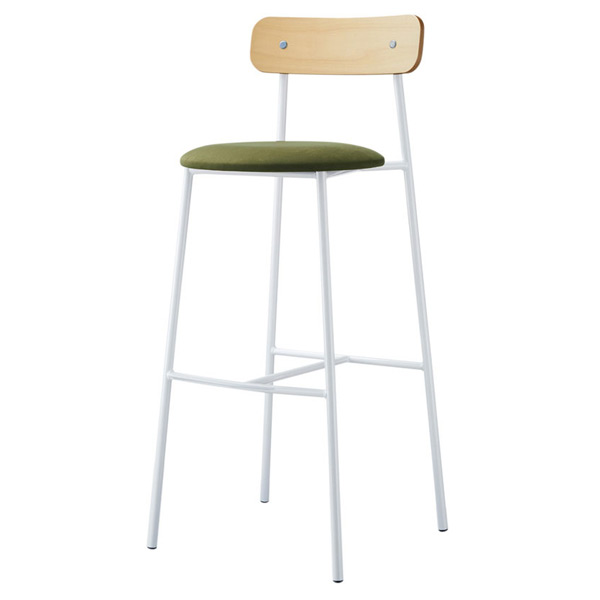 フレーム塗装色：WH、木部塗装色：NA、張地：C/布・クエラDG