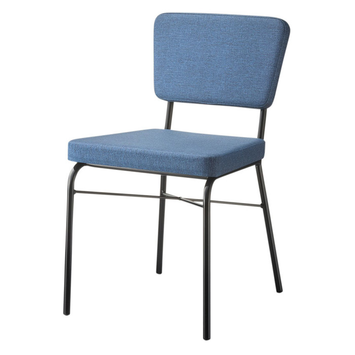 フレーム塗装色：BL、木部塗装色：NA、張地：C/レザー・フロワ8