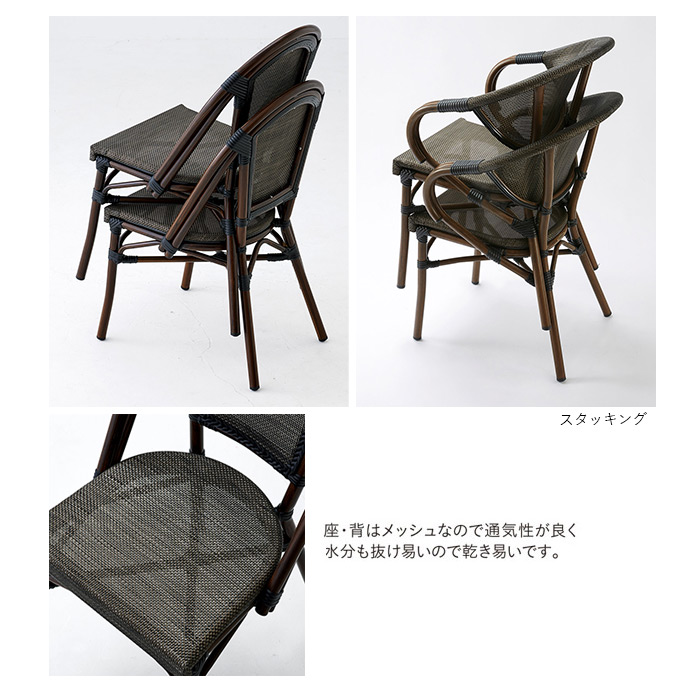 スタッキングイメージとメッシュ
