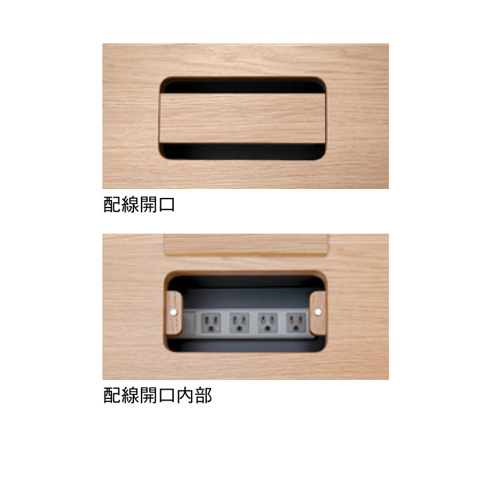 配線開口付きのイメージ