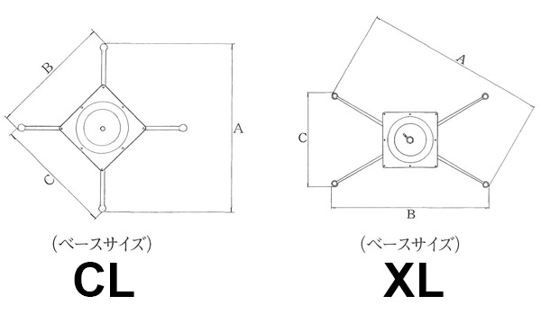 ベースサイズ