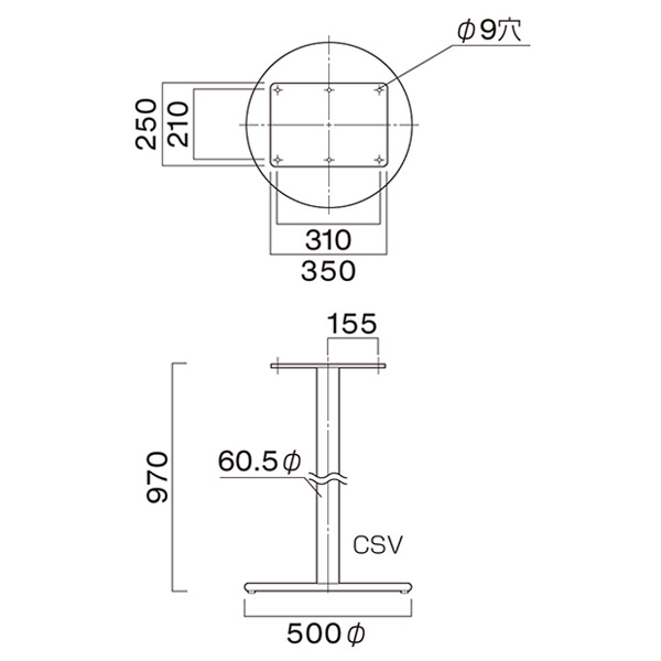 CSV-BL　図面