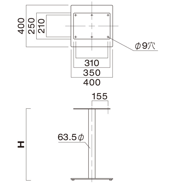 SF-SI/BM 400　図面