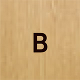B.木目ナチュラル