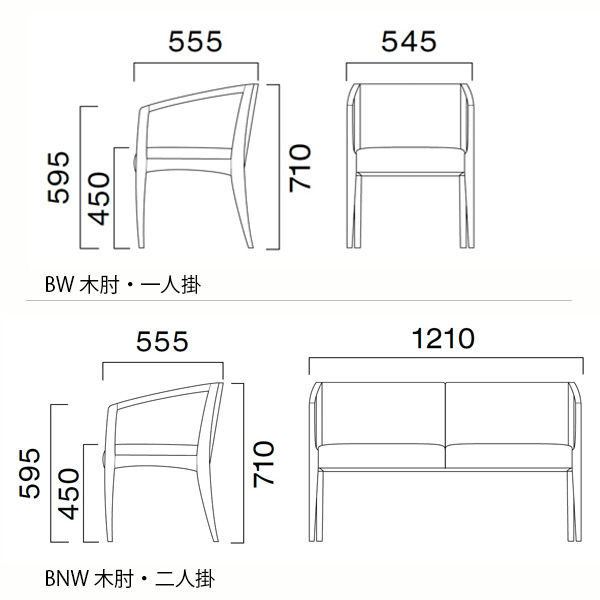ナターレ 木肘