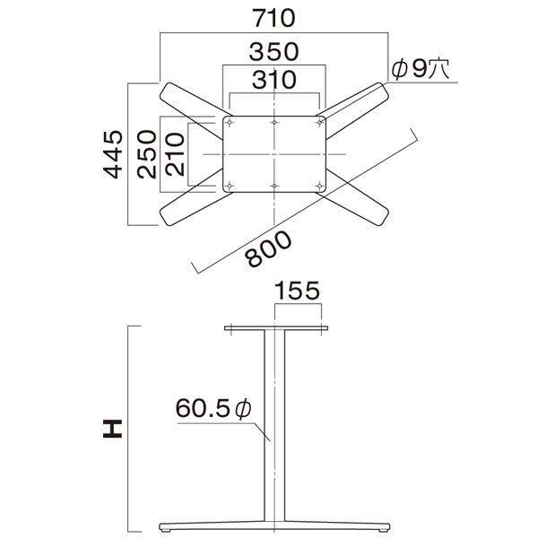 XV-PO800L(研磨仕上げ)