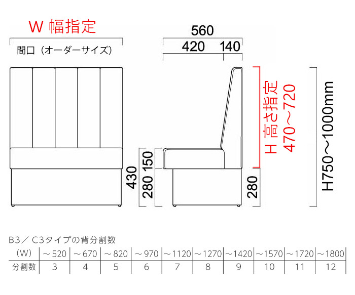 バンB3 壁掛式(収納機能付)