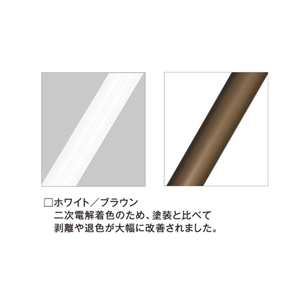 フレーム色（標準カラー 二次電解着色）
