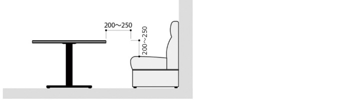 業務用テーブルと椅子の高さバランスについて 店舗家具ピースワーク