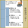 車椅子利用時に必要なスペース