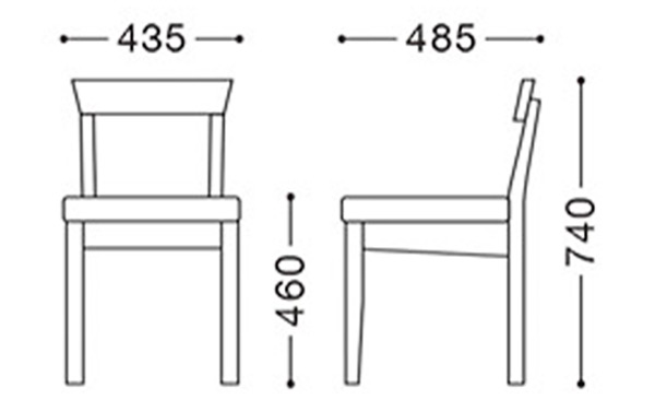 木製椅子　関八